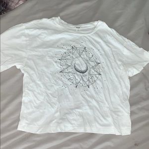 crop top with astronomy image